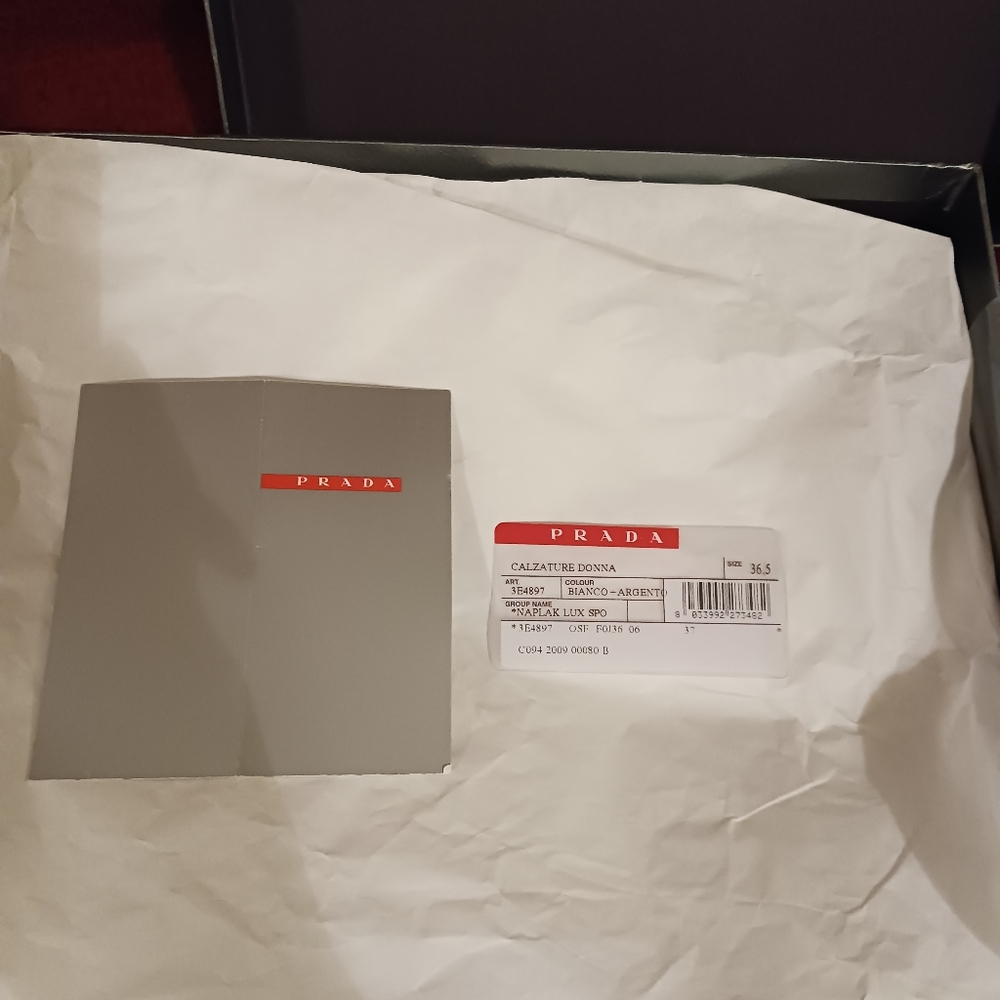 PRADA "Calzature Donna" Sneakers in GREAT Condition! - Only $210! - Picture 12 of 14